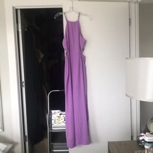 Everly purple maxi dress